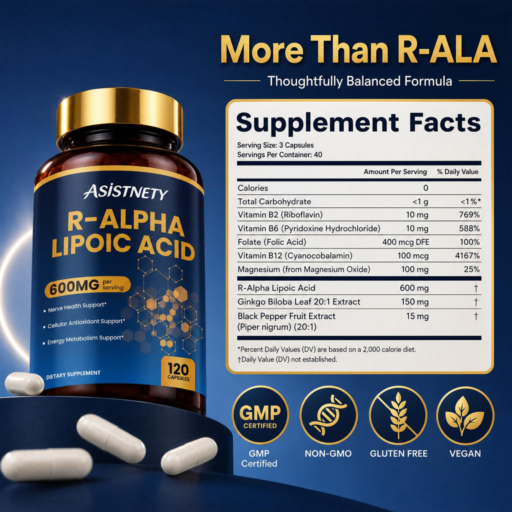 Alpha Lipoic Acid 600mg V5176