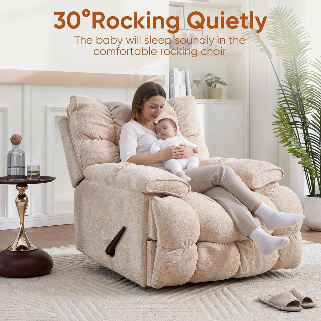Oversized Swivel Rocker Recliner Chair Z8311