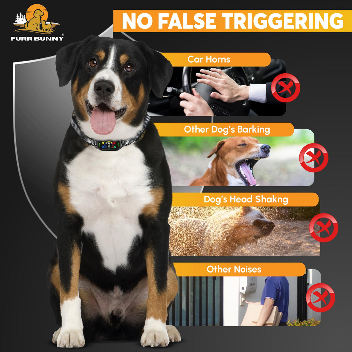 Dog Bark Collar for Medium & Large Dogs H929002