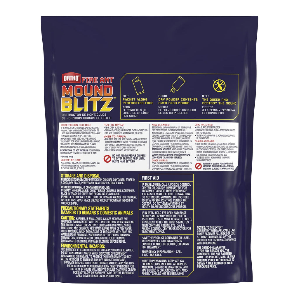 Fire Ant Mound Blitz, 8 Pre-Measured Packs D7653
