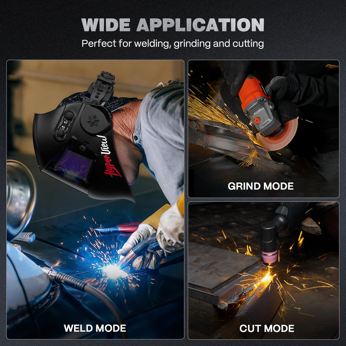 Auto Darkening Welding Helmet A866686