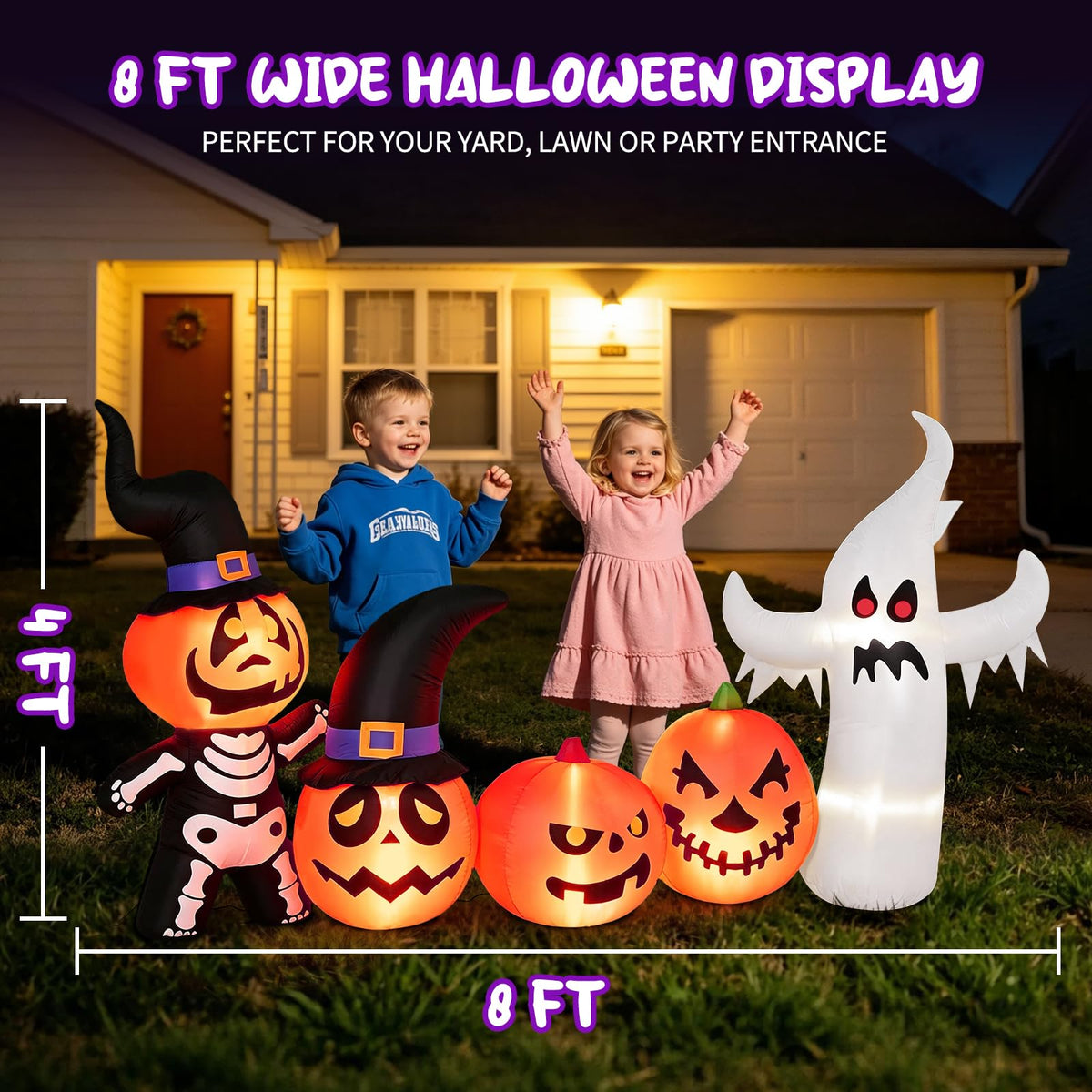 8FT Inflatable Halloween Decoration O9746