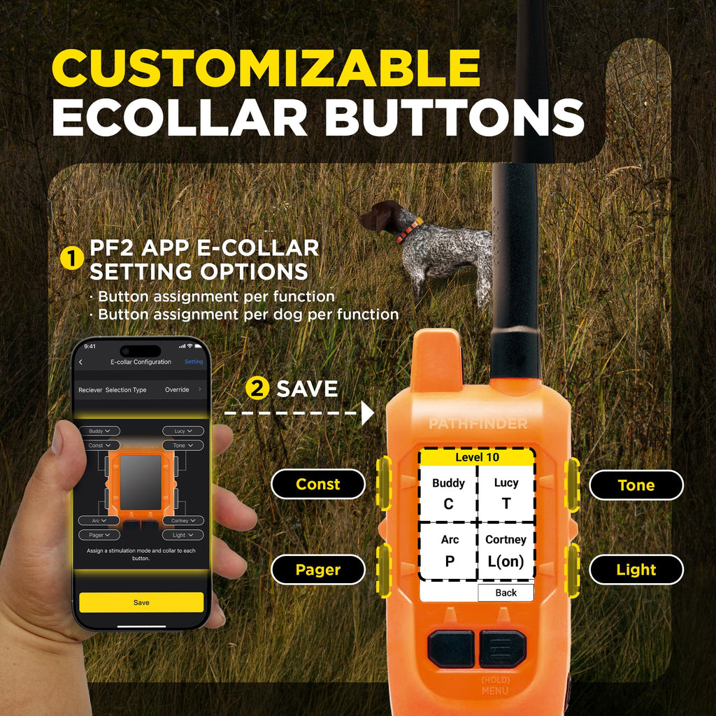 GPS Dog Tracking and Training System Q730