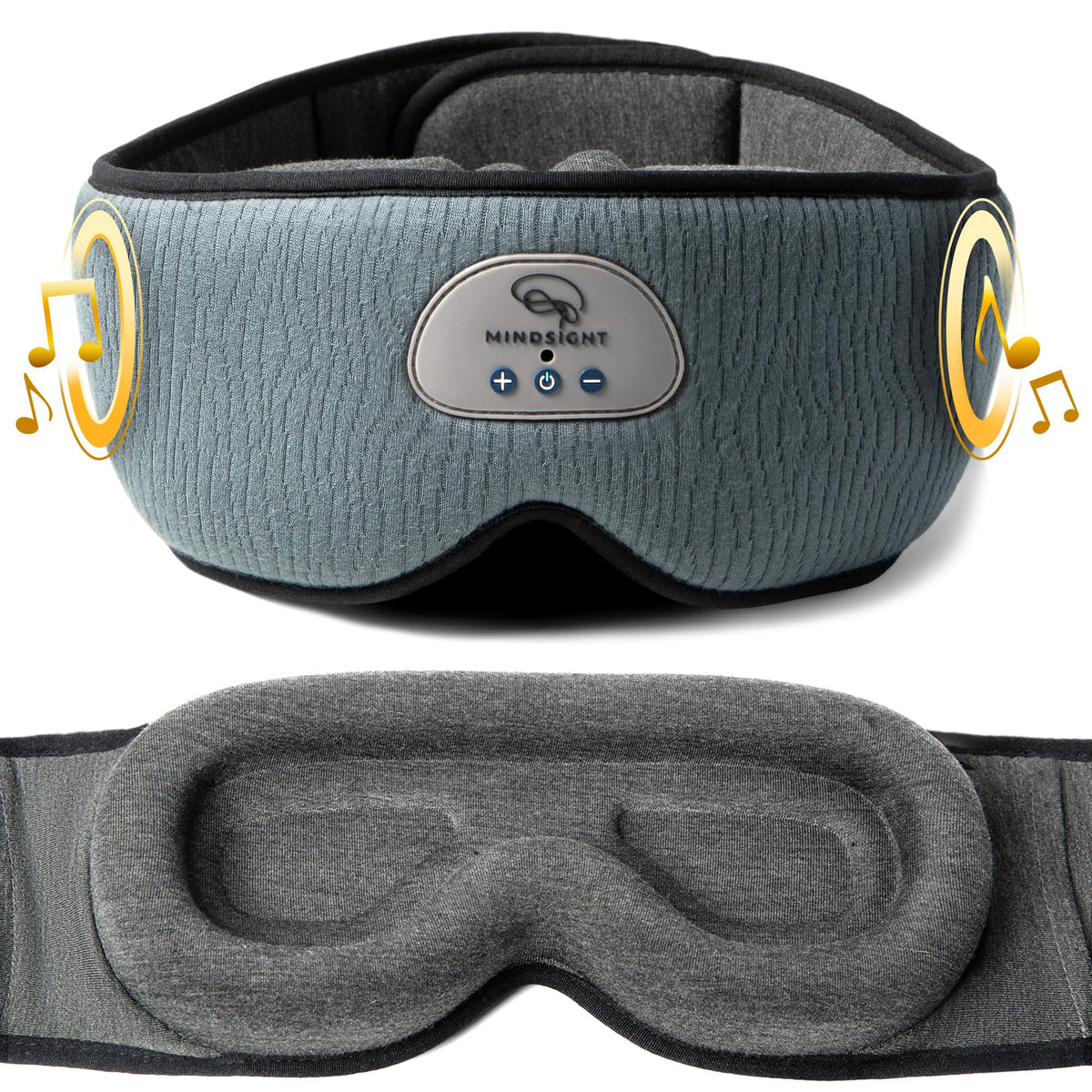 Blackout Sleep Mask with Bluetooth Headphones A6475