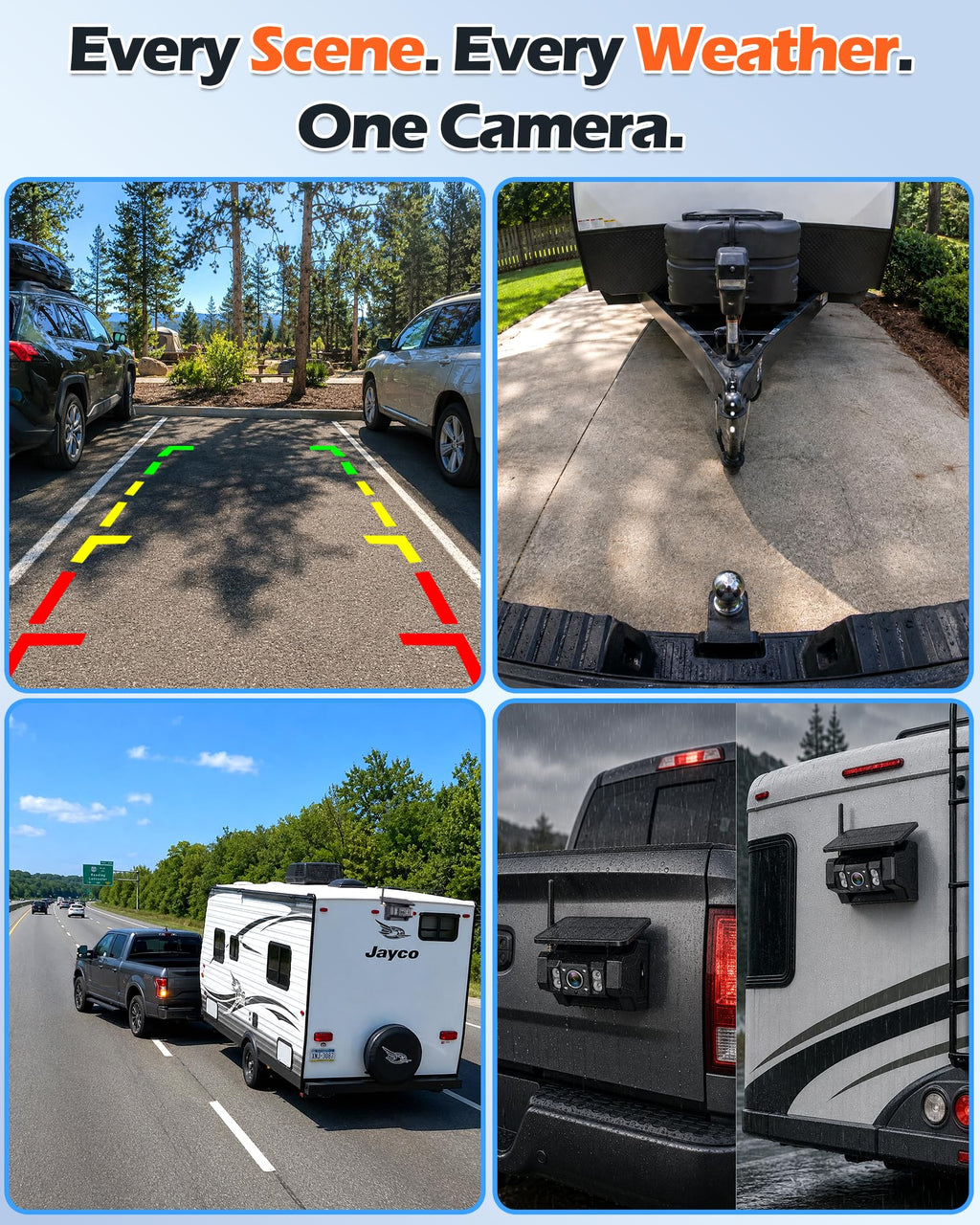 1080P Magnetic Wireless Backup Camera M952875