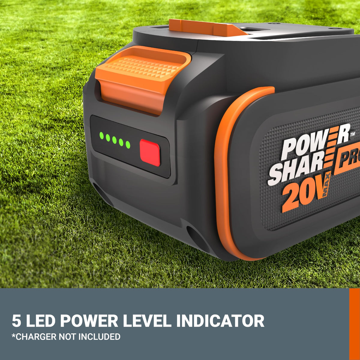 20V 4.0Ah Lithium-ion Battery 2 pcs W2525