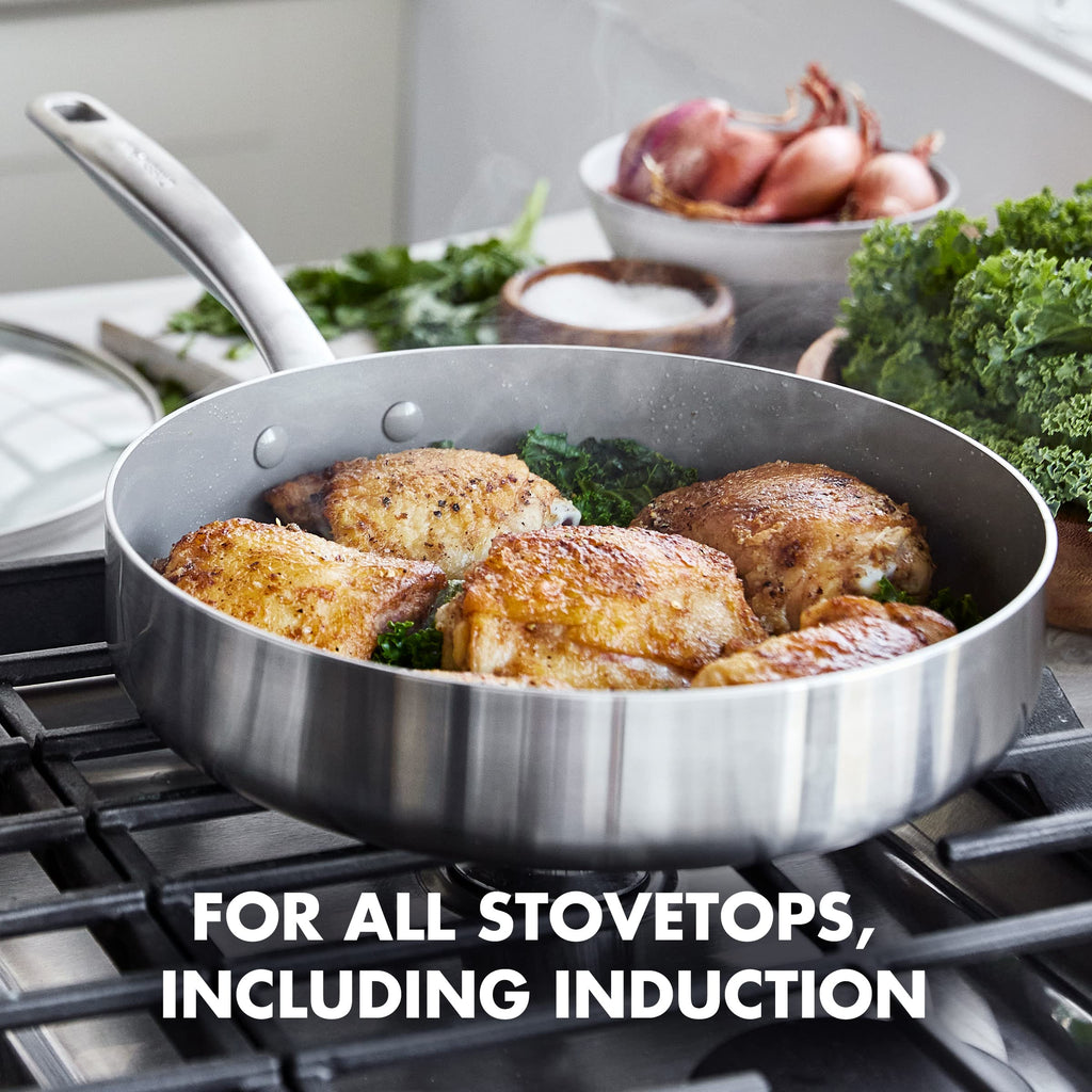 12 Piece Stainless Steel Cookware Set N680754