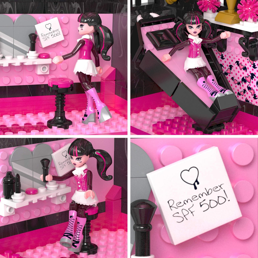 Monster High Action Figure Building Set with 301 Pieces Z3482