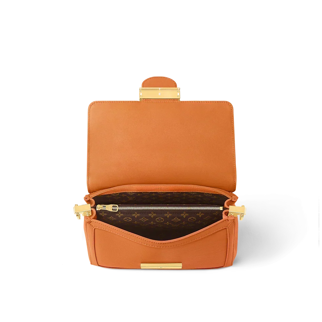 Louis Vuitton Dauphine Soft MM Apricot Handbag